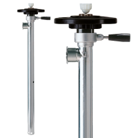 Pumpwerk Niro zum Mischen und Pumpen - PURE 1000 mm (Fässer) Gleitringdichtung FPM (GLRD FPM)