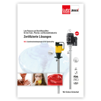 Brochure Eccentric screw pumps, Food pumps for highly viscous food